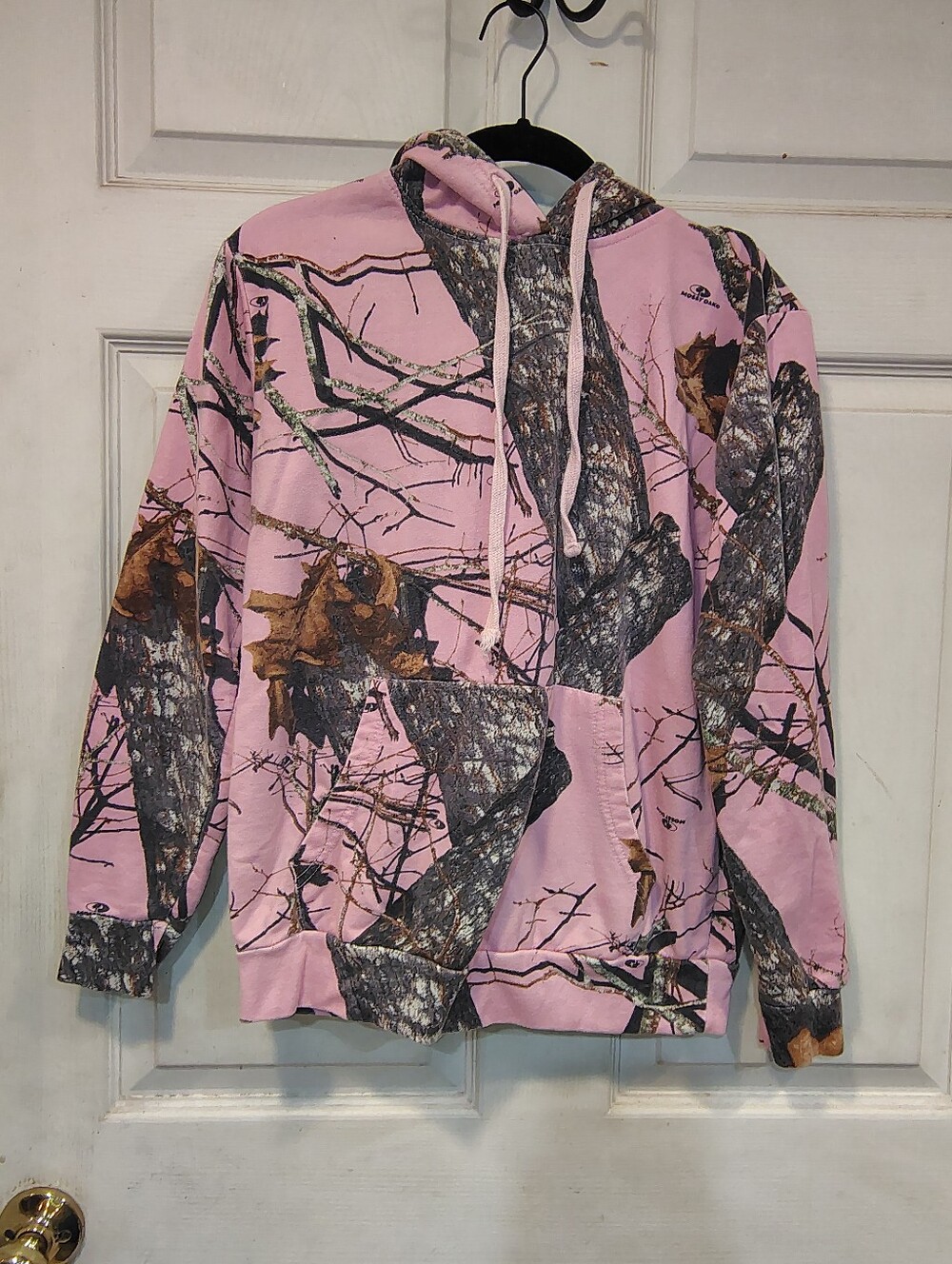 Mossy Oak Women's Size S Pink Camo Hoodie